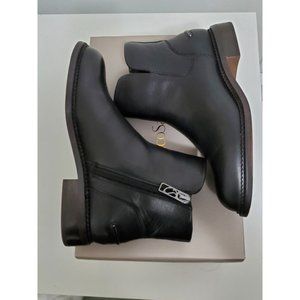 Franco Sarto Leather Ankle Boots